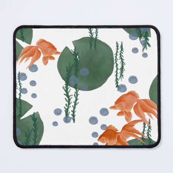 Item preview, Goldfish and Lily Pond – Timeless Japan | Water Garden Pattern designed and sold by tokomoroJP.