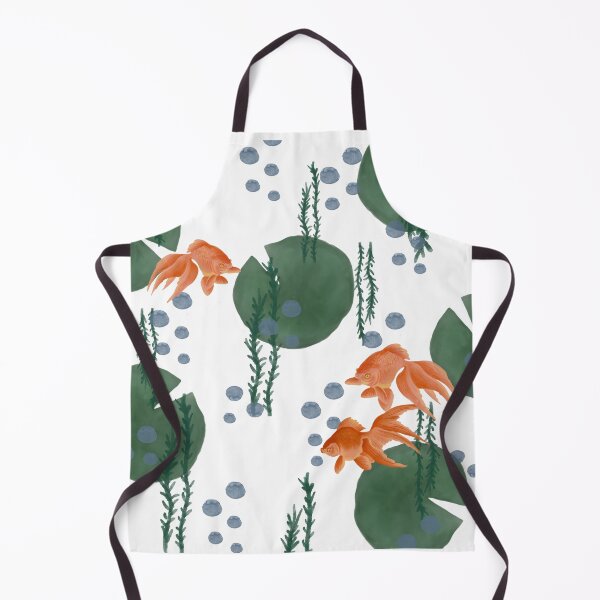 Item preview, Goldfish and Lily Pond – Timeless Japan | Water Garden Pattern designed and sold by tokomoroJP.