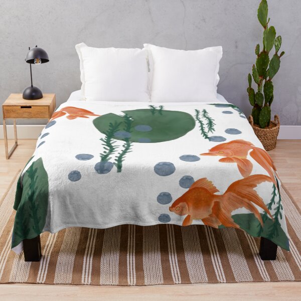 Item preview, Goldfish and Lily Pond – Timeless Japan | Water Garden Pattern designed and sold by tokomoroJP.