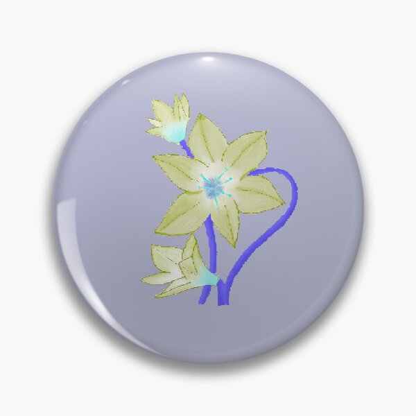 Item preview, Zephyranthus floral repeating pattern - pale blue designed and sold by Svasti Arts and Designs.