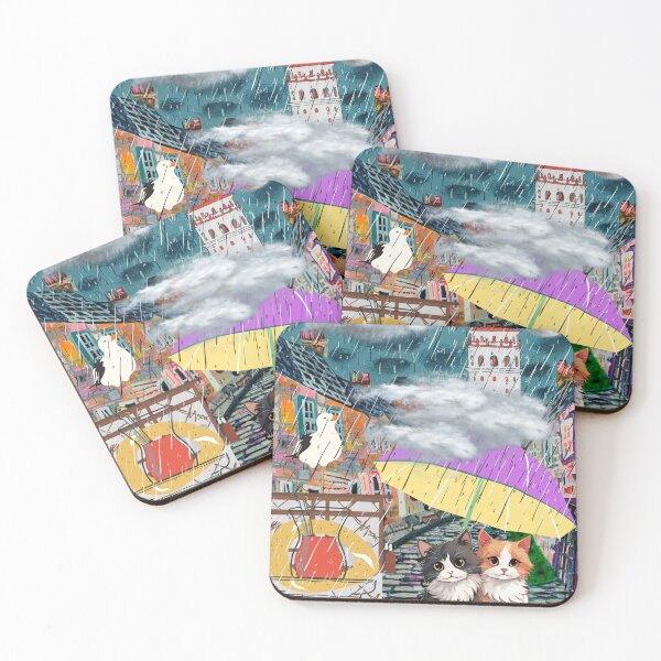 Item preview, Istanbul cats in the rain designed and sold by AngelicaBO.