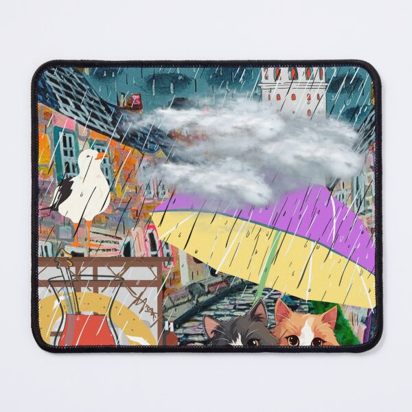 Item preview, Istanbul cats in the rain designed and sold by AngelicaBO.
