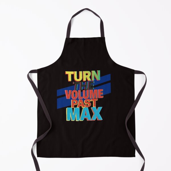 Item preview, Turn The Volume Past Max – Anti-Design Music Typography designed and sold by Tadeusz1.