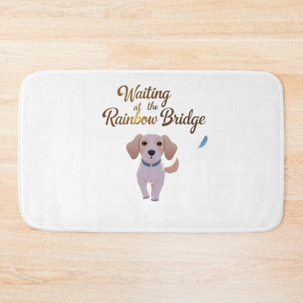 Item preview, Waiting at the Rainbow Bridge designed and sold by Pawswear Collective.