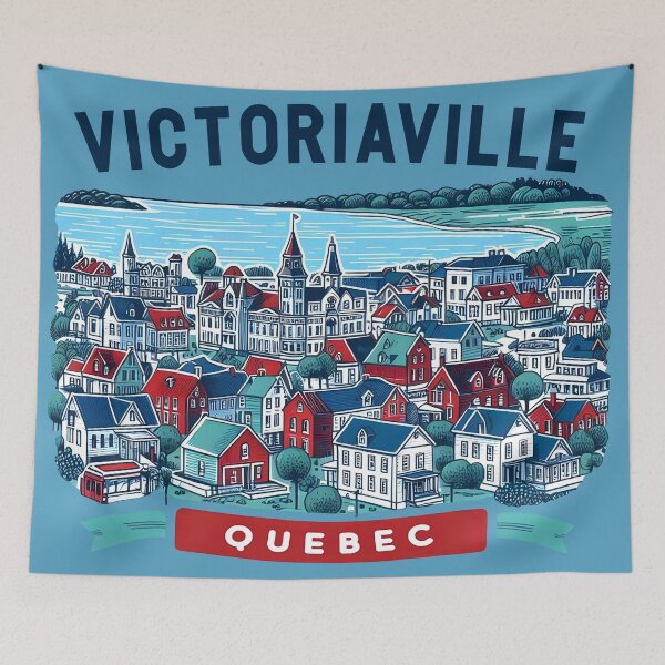 Item preview, Victoriaville Quebec Canada  designed and sold by HowToCanadian.