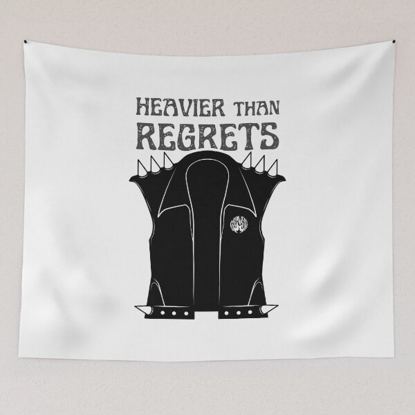 Item preview, Leather Rocker Vest | Heavier Than Regrets designed and sold by ObsidianDaz.