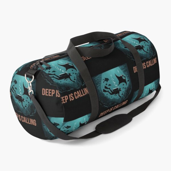 Item preview, Deep is Calling Manta Ray Diver Marine Life Ocean designed and sold by Blok45.