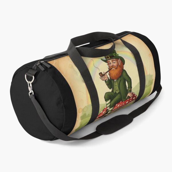 Item preview, Vintage Leprechaun on Mushroom - St. Patrick's Day Art designed and sold by ART-POD-PL.