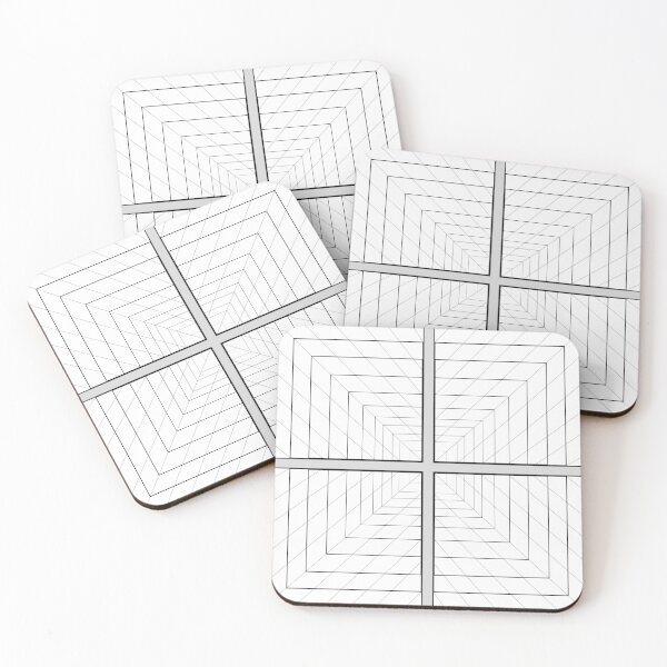 Item preview, simple square lines designed and sold by tamm-sai.