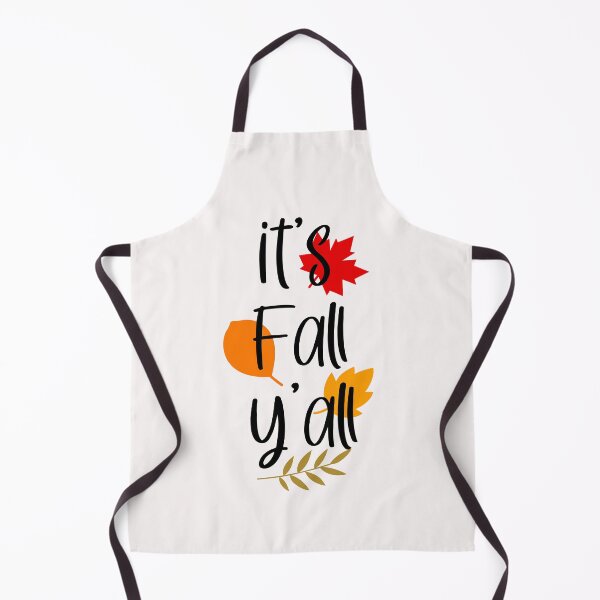 Item preview, It's Fall Y'all Autumn Leaves Typography Cozy Seasonal Greeting T-Shirt designed and sold by FestivityFinds.