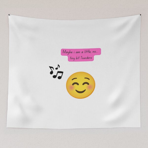 Item preview, Maybe i am a little, no... tiny bit Tsundere - Funny Anime Quote designed and sold by Kouichi1990.