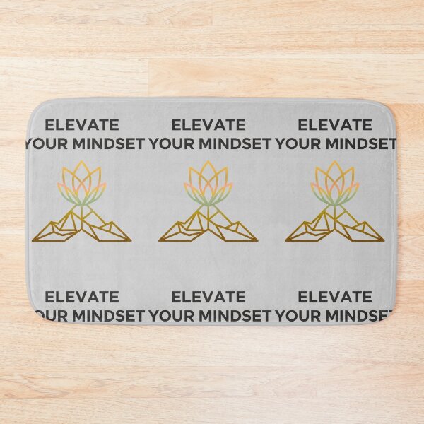 Item preview, Elevate Your Mindset Lotus Art designed and sold by INNER WINNER YOU.