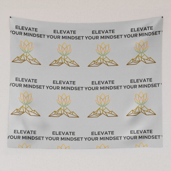 Item preview, Elevate Your Mindset Lotus Art designed and sold by INNER WINNER YOU.