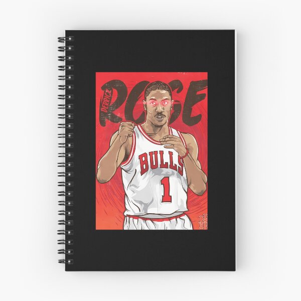 Item preview, Derrick Rose Spiral Noteboo designed and sold by Gillian Roystone.