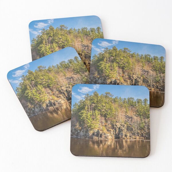 Item preview, Beautiful Cliffs and Pine Trees of the Dalles of the St. Croix River at Taylors Falls, Minnesota designed and sold by LINDA MCKUSICK.