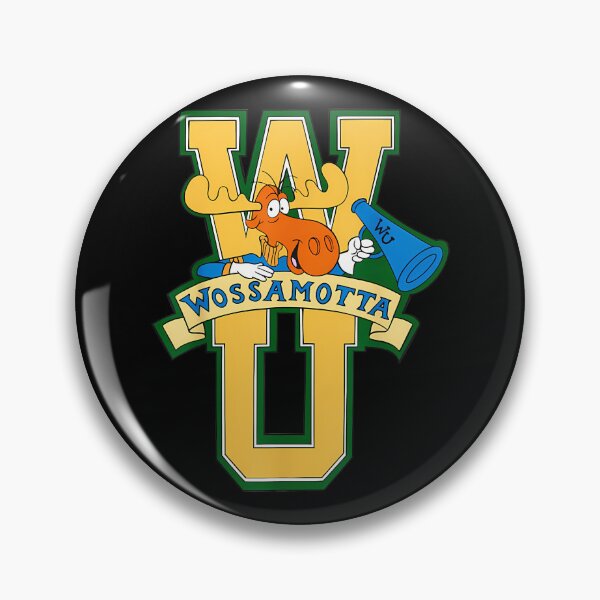 Item preview, Rocky And Bullwinkle Wossamotta U Logo designed and sold by MarcusLeuschke.