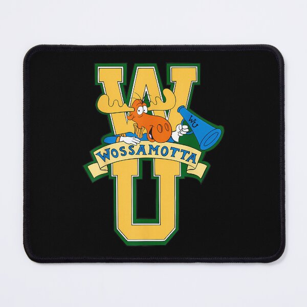 Item preview, Rocky And Bullwinkle Wossamotta U Logo designed and sold by MarcusLeuschke.