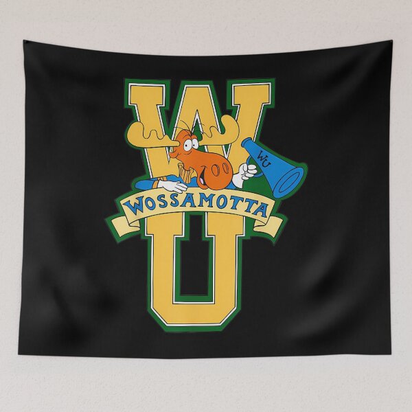Item preview, Rocky And Bullwinkle Wossamotta U Logo designed and sold by MarcusLeuschke.