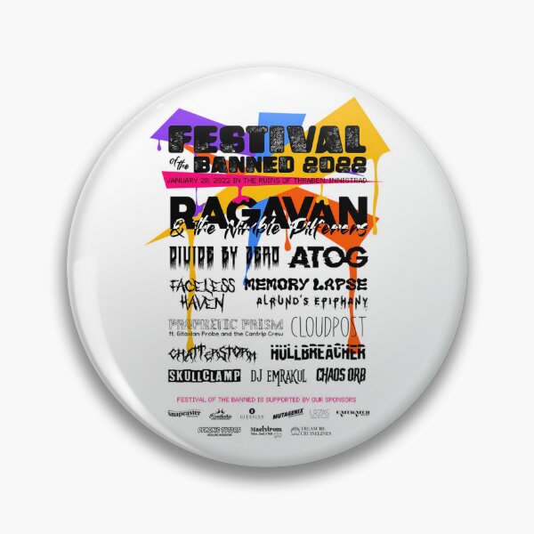 Item preview, Festival of the Banned 2022 - Light Theme  designed and sold by LaurencePinette.