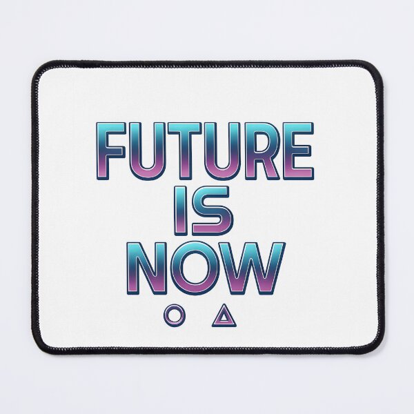 Item preview, FUTURE IS NOW Neon Retro Futuristic Design designed and sold by ALVANTIS.