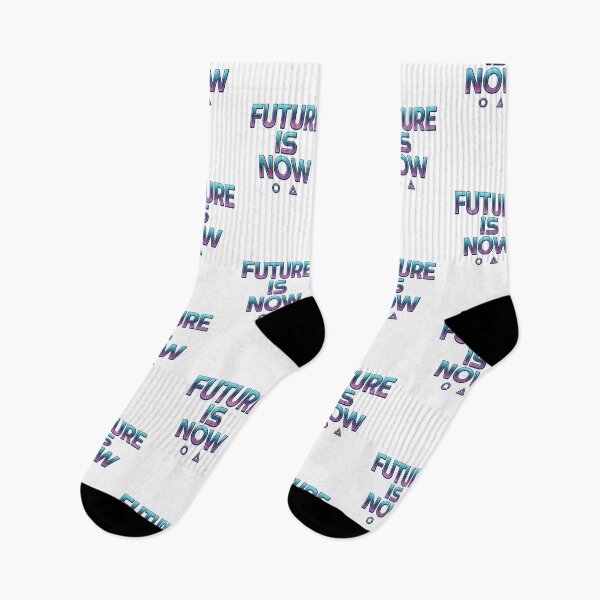 Item preview, FUTURE IS NOW Neon Retro Futuristic Design designed and sold by ALVANTIS.
