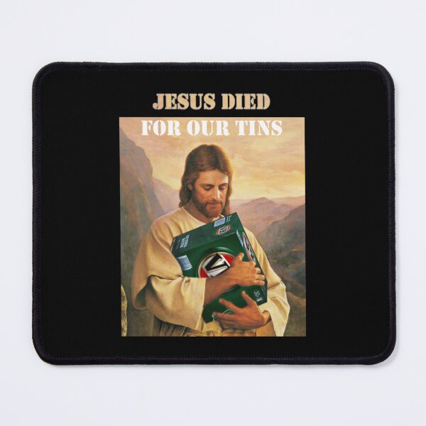 Item preview, Jesus Died For Our Tins designed and sold by BonitaPacocha.