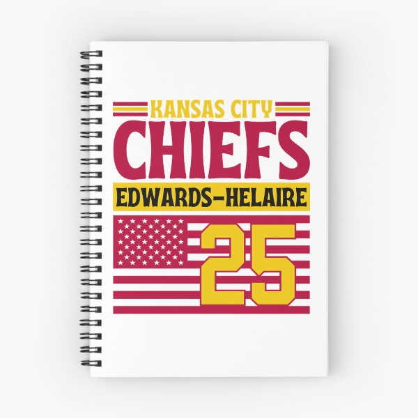 Item preview, Kansas City Chiefs Edwards-Helaire 25 American Flag Football designed and sold by RyanJosephBer.