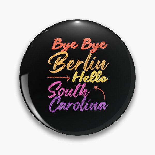 Item preview, Bye Bye Berlin, Hello South Carolina – Your moving statement! designed and sold by Umzugshelfer.