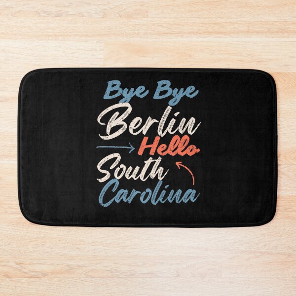 Item preview, Bye Bye Berlin, Hello South Carolina – Your moving statement! designed and sold by Umzugshelfer.