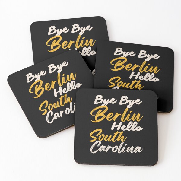 Item preview, Bye Bye Berlin, Hello South Carolina – Your moving statement! designed and sold by Umzugshelfer.