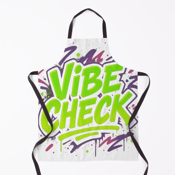 Item preview, VIBE CHECK – Neon Graffiti Tee designed and sold by PastimeMastery.