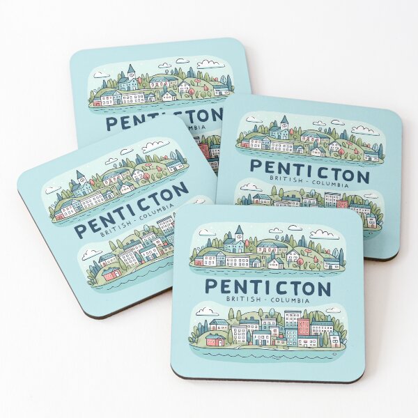Item preview, Penticton BC Canada  designed and sold by HowToCanadian.