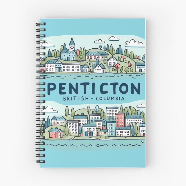 Item preview, Penticton BC Canada  designed and sold by HowToCanadian.