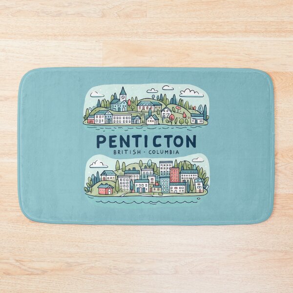 Item preview, Penticton BC Canada  designed and sold by HowToCanadian.