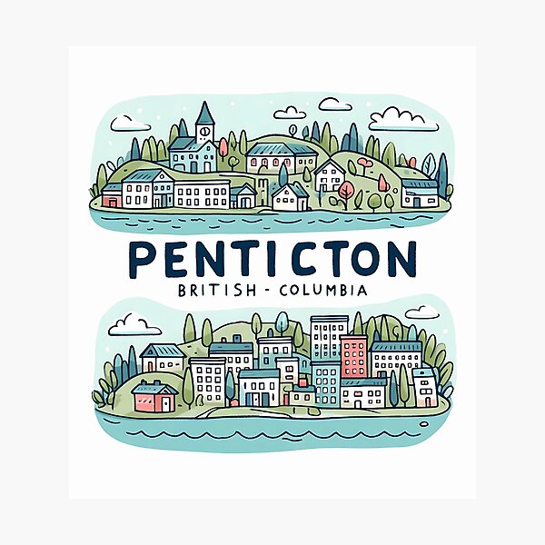 Artikelvorschau, Penticton, BC, Kanada entworfen und verkauft von HowToCanadian.
