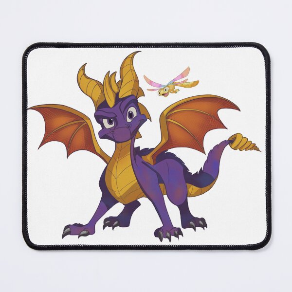 Item preview, Spyro and Sparx designed and sold by GemstoneOnyx.