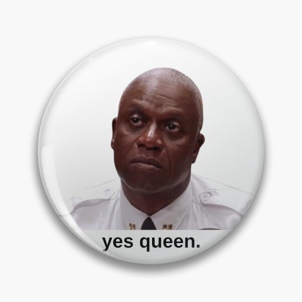 Item preview, captain holt yes queen designed and sold by takeruthtothelakes.