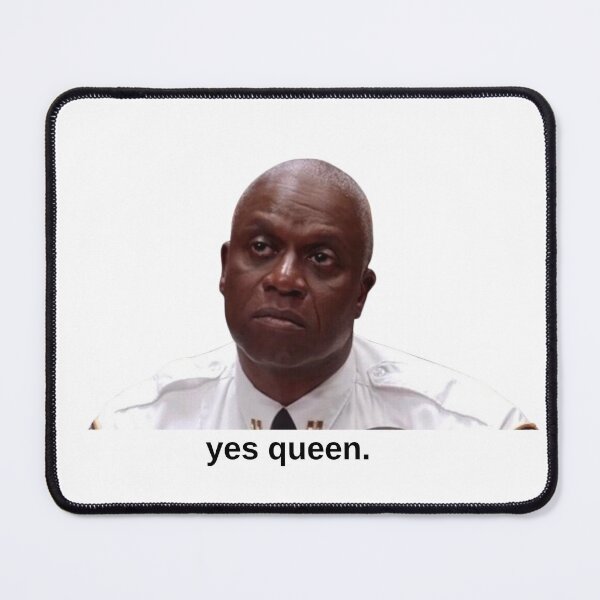 Item preview, captain holt yes queen designed and sold by takeruthtothelakes.