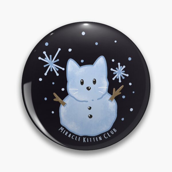 Item preview, Snowcat (Light Font) designed and sold by Miracle Kitten Club.