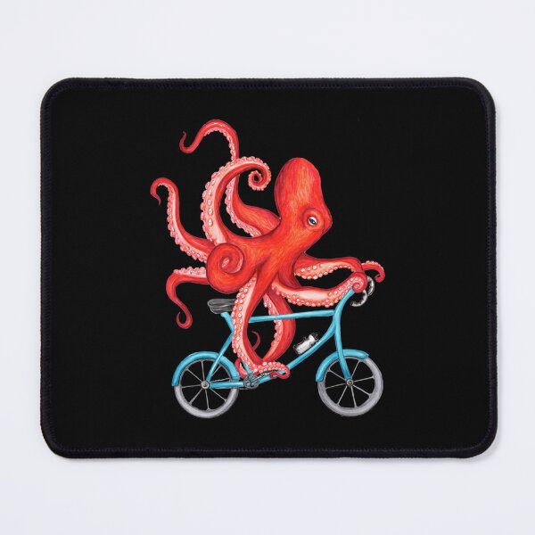 Item preview, Cycling octopus Relaxed designed and sold by BonitaPacocha.