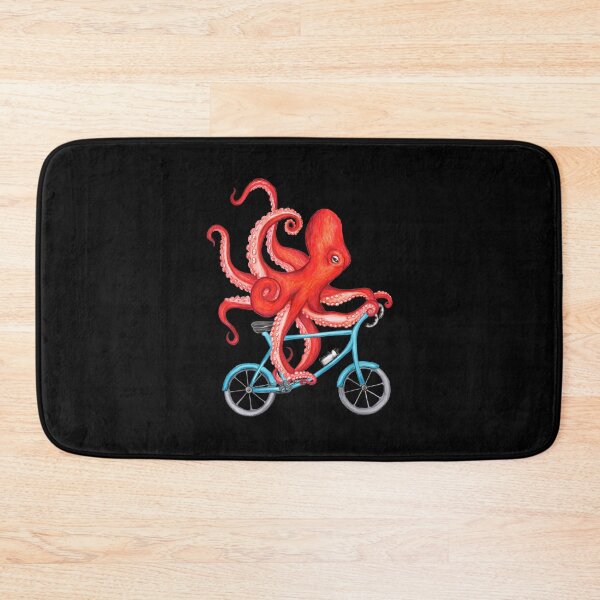Item preview, Cycling octopus Relaxed designed and sold by BonitaPacocha.