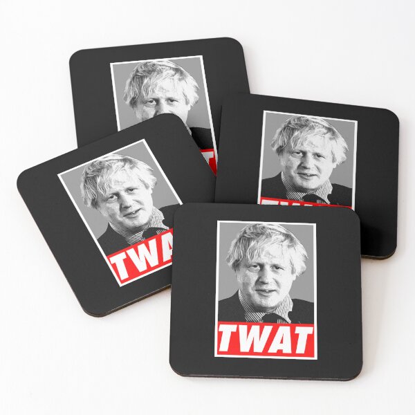 Item preview, Boris Johnson Twat designed and sold by BonitaPacocha.