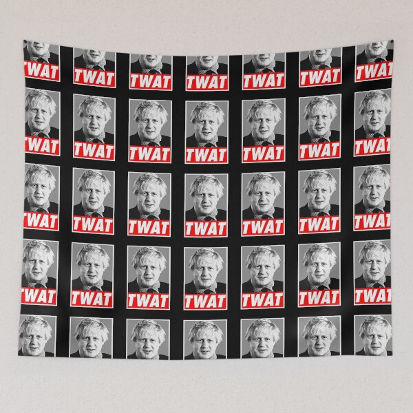 Item preview, Boris Johnson Twat designed and sold by BonitaPacocha.