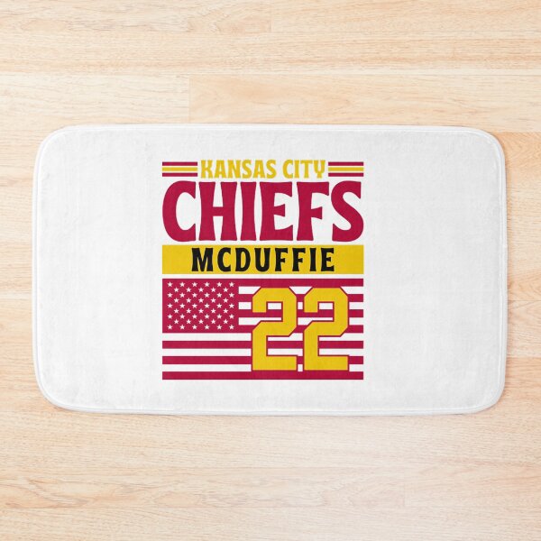 Item preview, Kansas City Chiefs McDuffie 22 American Flag Football designed and sold by RyanJosephBer.