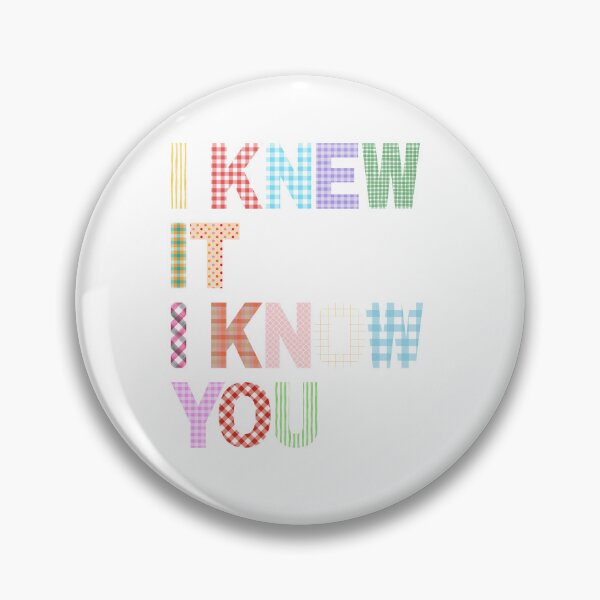 Item preview, i knew it i know you fabric  designed and sold by takeruthtothelakes.