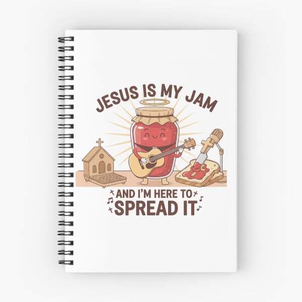 Item preview, Jesus is My Jam and Im Here to Spread It  designed and sold by InspireArt77.