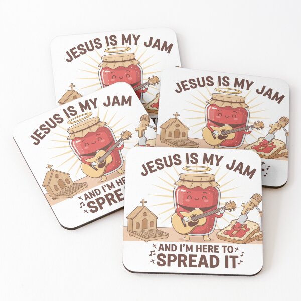 Item preview, Jesus is My Jam and Im Here to Spread It  designed and sold by InspireArt77.