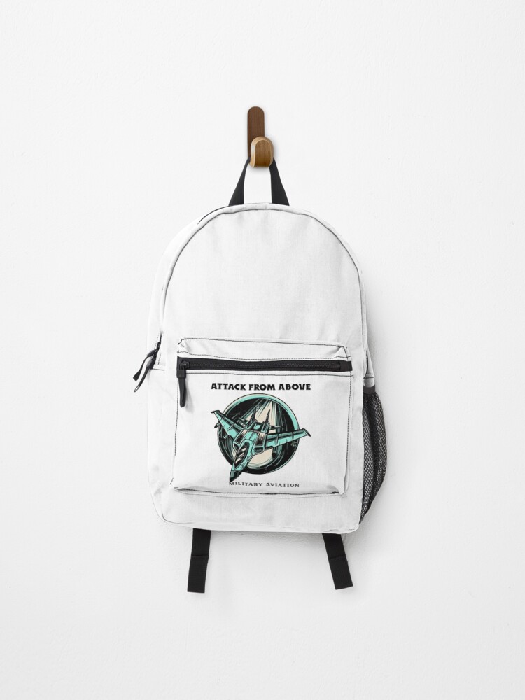 Thumbnail 1 of 3, Backpack, Attack from Above designed and sold by Ranbubb.