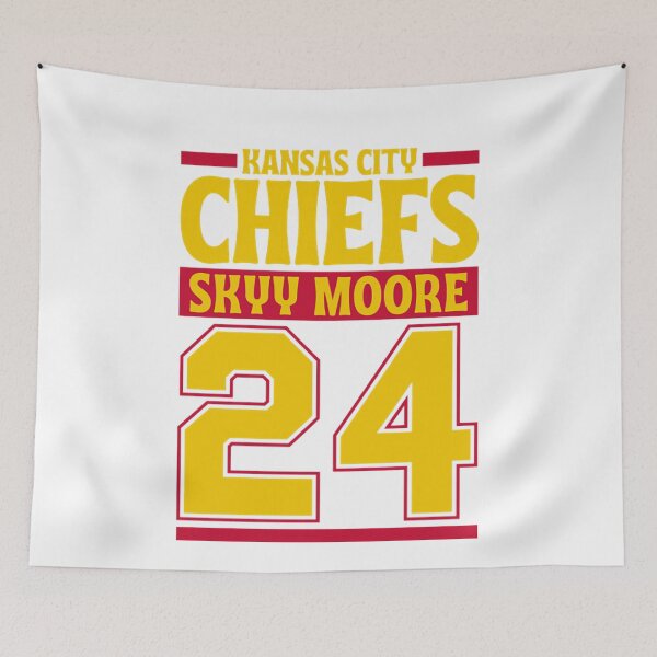 Item preview, Kansas City Chiefs Skyy Moore 24 American Football Team designed and sold by RyanJosephBer.