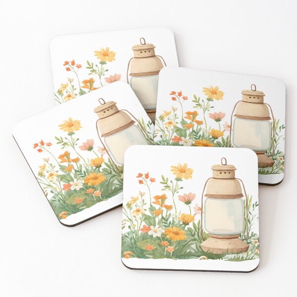 Item preview, Rustic Lantern in Wildflowers designed and sold by K@raksnalee.